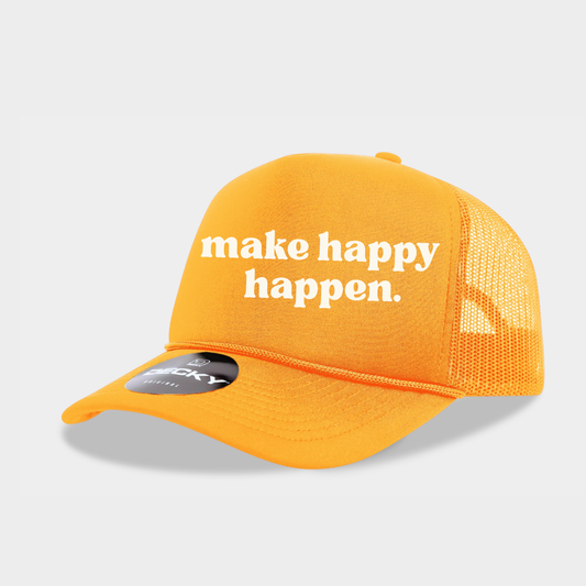 Make Happy Happen in Gold